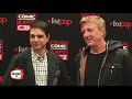 Ralph Macchio and William Zabka remember Pat Morita