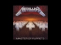 Metallica - Master Of Puppets (Eb tuning)