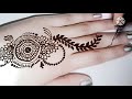 2 Simple Arabic Mehndi designs  2021