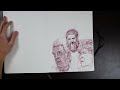 Sketchbook Techniques- Portraits in Ink