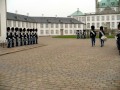 Guards changde at Fredensborg slot, Denmark