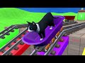 Paint Animals Wolf Gorillas Cow Boar Hyena Crossing Transformation Cartoon #1