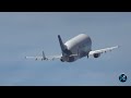 DECOLAGEM DO AIRBUS BELUGA DE FORTALEZA. 1ª VEZ NO BRASIL.