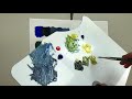 PRIMARY COLORS ONLY Acrylic Color Mixing Tutorial (ColorByFeliks)