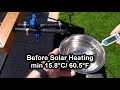 DIY Solar Water Heater - Build A Solar Pool Heater From old Double Glazed Window
