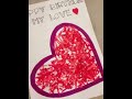 eazy birthday card ideas/ diy art and crafts/ eazy crafts idea/ diy/ heart decoration/