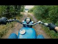 IZH-56. 1961 Retromotorcycle - POV TEST DRIVE (pt.1)