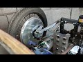 Cyclekart Auto Union front camber control improvement