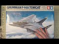 Tamiya Grumman F-14A Tomcat in 1/48 Scale - Unboxing Review