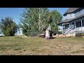 Mr. Boyd walks his daughter down the aisle