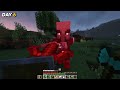 I Survived a Zombie Apocalypse for 100 Days in Hardcore Minecraft