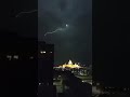 lightening over St Paul Minnesota 12 May 2022.  Second round of storms. Pt 1