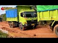 Angry Palm Oil Truck Driver Doesn't Want to Join Long Queue