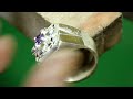 Episode 14: MEN'S RING WITH ZIRCONIA STONE || handwork jewelry