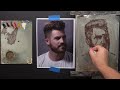 How I draw and block in my portrait paintings