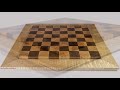 How I made two Regulation Size End Grain Chess Boards