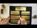 What paint is as gold as gold leaf? Let's test Goldest Gold and others