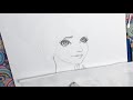 Cute Girl Portrait Sketch | Girl Portrait | Girl Sketch | Easy Sketch Tutorial | CRAFT with SUHANI