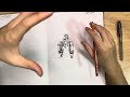 Dibuja un Personaje con Carboncillo | Dibuja 10 minutos conmigo + Tips |  ASMR | Curso de Dibujo Pro