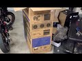 New Hessaire MC61V 1,600 Sq ft garage evaporative cooler