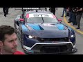 NEW IMSA Mustang GT3 Startup and On Track Testing at Daytona