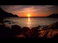 Beautiful Relaxing Music 🌅 Ocean Sunset Sounds Relaxation Meditation Yoga Music Sleep Music Study