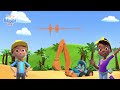 Blippi & Meekah's Road To The Rain Forest! | Blippi & Meekah Challenges and Games for Kids