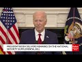 BREAKING: President Biden Ignores Questions After Giving Remarks On Foreign Aid Supplemental