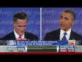 Obama and Romney's first presidential debate