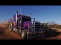 Triple Road Train Breaks Down In The Middle Of The Outback