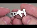 I turn a Nut into a tiny Adjustable Wrench