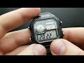 Casio AE 1200 - Setting time and date tutorial