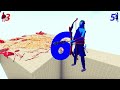 300x Spartans + 1x GIANT vs EVERY GODS - Totally Accurate Battle Simulator.