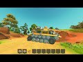 Doretta from DRG satisfyingly smashes through some rocks and stones in Scrap Mechanic