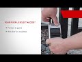Operating the Master Lock 5480/5482 Lock Boxes (French)