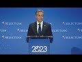 Secretary Blinken delivers closing remarks at the 2023 SelectUSA Investment Summit