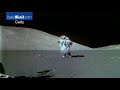 Astronaut Eugene Cernan runs and jumps on the Moon - Daily Mail