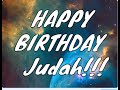 Happy Birthday Judah