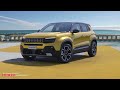 The all new Jeep Avenger SUV - 100% electric Jeep