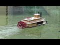 RC Boat Paddle Steamer Mississippi Modell Raddampfer Southern Belle Ship Schiff Boot Wood Holz Show