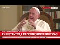 ENTREVISTA COMPLETA DE GUSTAVO SYLVESTRE CON EL PAPA FRANCISCO EN C5N