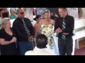 Groom sings bride down the aisle.....SURPRISE!!!!!