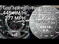 V16 Bugatti Tourbillon VS. Koenigsegg Agera RS 0-400 KM/H and Top Speed Comparison