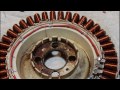 How to rewire an old washing machine motor to generate free power