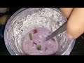 Yummy Halo Halo (Cold dessert in the Philippines made up of crushed ice, evaporated milk etc )#viral