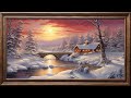 Winter Wonderland | 4K | TV Art with Music | Framed Painting | TV Wallpaper