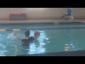 Emmeline's loving swim lessons!