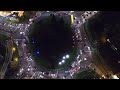 dji phantom 3 night footage of magic roundabout (hemel hempstead)