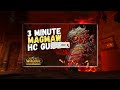 3 Minute Omnitron Defence System HC Guide BWD | Cataclysm Classic