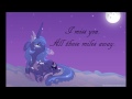 Lullaby for a princess luna's reply lyrics